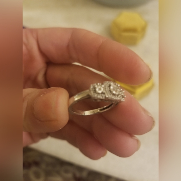 Art Deco diamond engagement ring - Picture 4 of 8